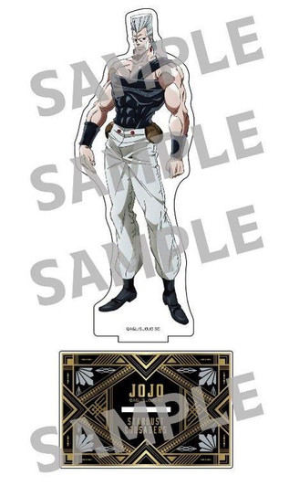  Medicos TV Anime ''Jojo's Bizarre Adventure: Stardust Crusaders'' BIG Acrylic Stand [RE] Jean Pierre Polnareff 