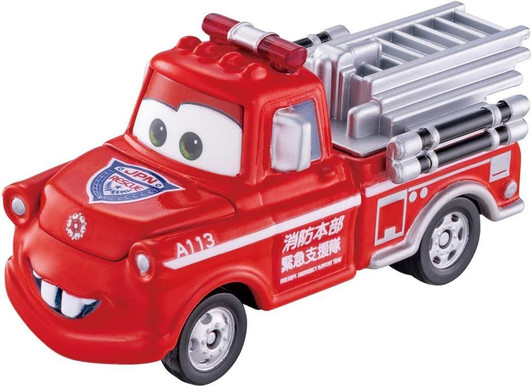 Takara Tomy Tomica Disney Cars Mater (Fire Truck Type) 