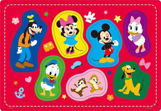  Tenyo DC07-131 Jigsaw Puzzle Disney 'My favorite friends' (7 Pieces) 