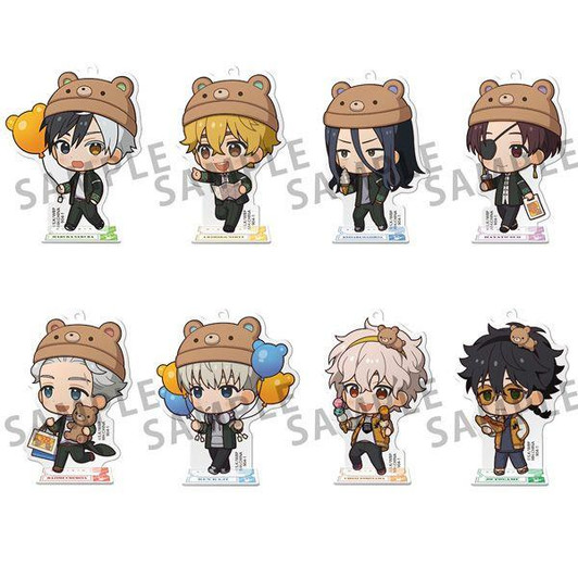 Megahouse MegaHouse TokoToko Acrylic Stand WIND BREAKER in Theme Park 8pcs Complete Box 