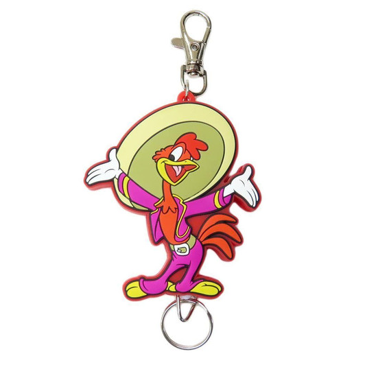  SK Japan Disney Rubber Reel Key Holder Panchito 