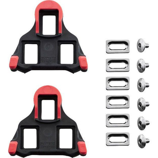 Shimano (Cycling) SM-SH10 SPD-SL Cleat Set Fixed Mode (Red)