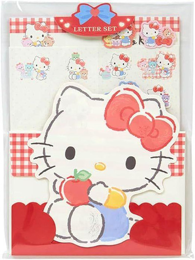 Sanrio Fun-Shape Letter Set Hello Kitty