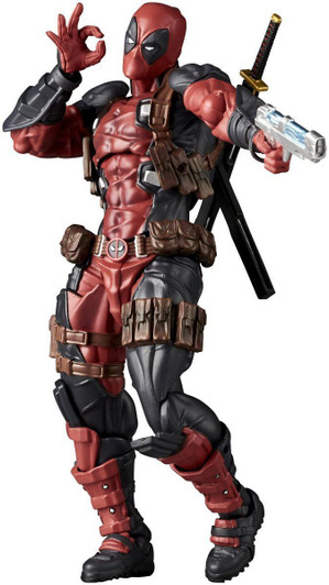  Kaiyodo Revoltech Amazing Yamaguchi EX Deadpool Ver.2.5 Figure 