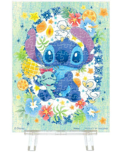  Yanoman 2308-33 Jigsaw Puzzle Disney Stitch - Lovely Wreath  (150 Pieces) 