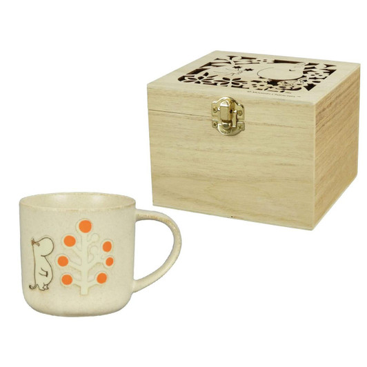  Yamaka Moomin Wooden Box Enclosed Mug Moomin 