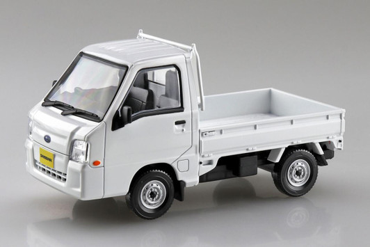  Aoshima 1/32 Subaru Sambar Truck (Frost white) Plastic Model (Snap Kit) 