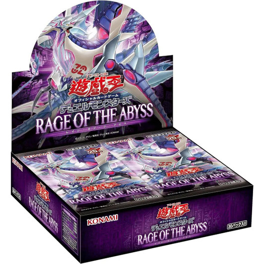 KONAMI Konami Yu-Gi-Oh! Yugioh OCG Duel Monsters RAGE OF THE ABYSS Booster Box 
