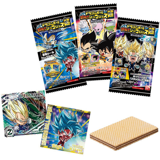 Bandai Candy Dragon Ball Super Senshi Sticker Collection: A New Journey Begins 20Pack Box