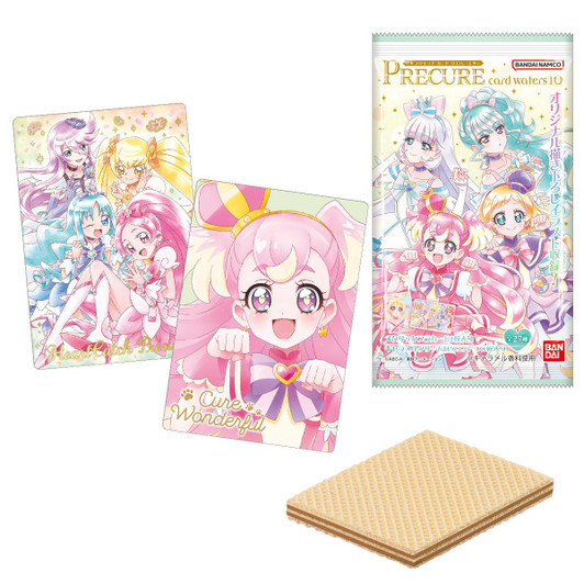 Bandai Candy Pretty Cure Metallic Card Collection Vol.10 20pcs Box