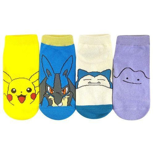 Pokemon Center Original Pokemon Center Character Socks 4P Bundle C Ladies (23-25cm) 