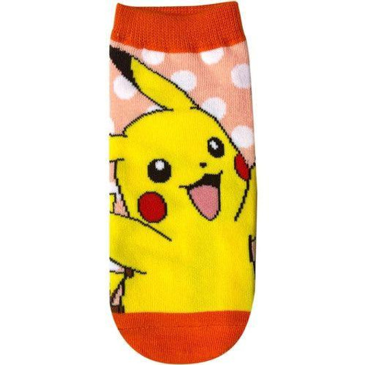 Pokemon Center Original Pokemon Center Character Socks Pikachu Dot Women's (23-25cm)