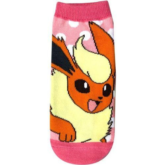 Pokemon Center Original Pokemon Center Character Socks Flareon Dot Ladies (23-25cm)