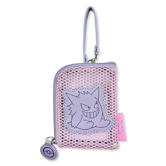 Pokemon Center Original Pokemon Center Mesh Pastel  Chip Card Case Gengar 