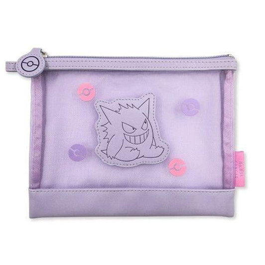 Pokemon Center Original Pokemon Center Mesh Pastel Flat Pouch Gengar 
