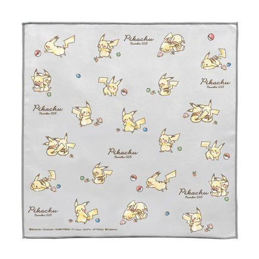 Pokemon Center Original Pokemon Center Lunch Cloth "Pikachu Number 025" Outing Weather