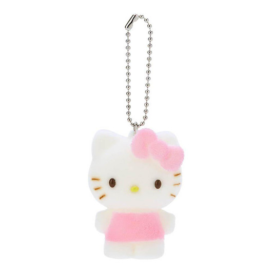  Sanrio Hello Kitty Flocky Mascot Holder 