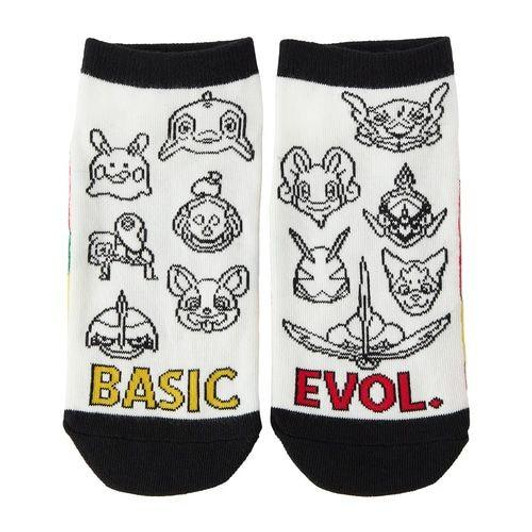 Pokemon Center Original Short Socks Secret Of Might (19-21cm)