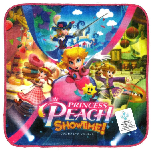  Marushin Super Mario Mini Towel / Princess Showtime 