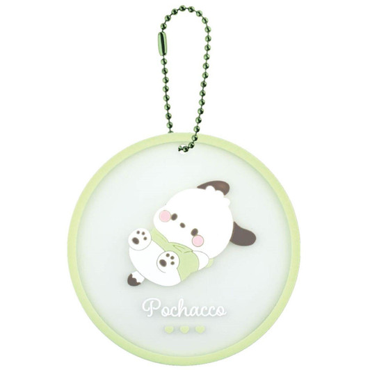  T's Factory Sanrio 2-Way Clear Rubber Coaster Pochacco 