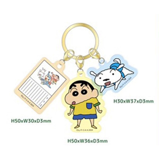  T's Factory Crayon Shin-chan 3 Charm Key Holder Diary 