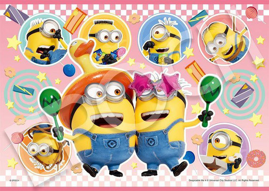  Epoch 02-223 Jigsaw Puzzle Sweets Party (Minions) (108 Pieces) 