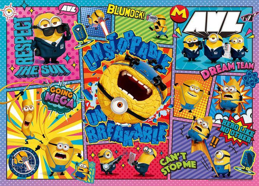  Yanoman 05-1089 Jigsaw Puzzle Minions Going Mega  (500 Pieces) 