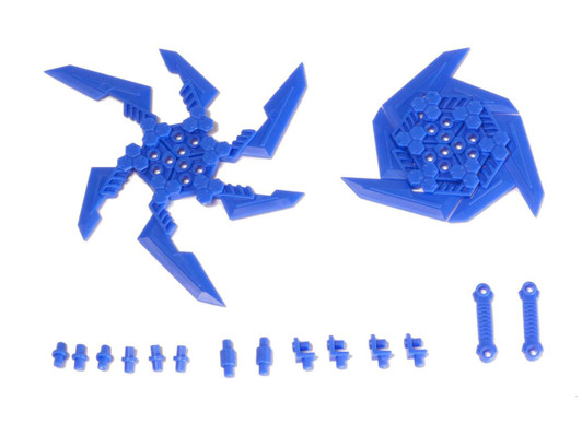 PLUM Plum Pla Act Option Series 08: Gimmick Knife 2 Blue Non Scale Plastic Kit 