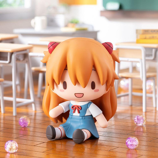  Sega fuwa petit Asuka Chibi Figure (Evangelion: New Theatrical Edition) 