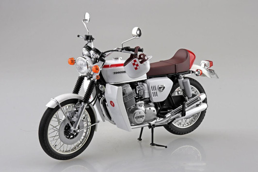  Aoshima The Bike 1/12 Hiba's CB750 Four Plastic Model (Wild 7) 