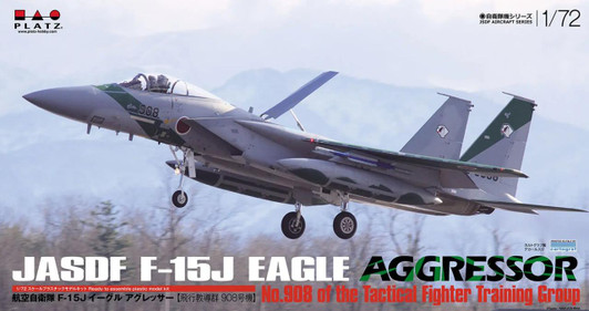 Platz 1/72 JASDF F-15J Eagle Aggressor No.908 of the Tactical Fighter Training Group  Plastic Model
