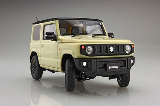  Fujimi 1/24 NEXT Series Suzuki Jimny JB64 (Chiffon Ivory metallic/Black Two-tone Roof) Plastic Model 