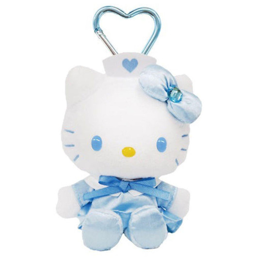  TCP Hello Kitty Nurse Mascot Key Holder Blue 