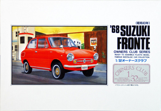 Arii Owners Club 1/32 26 1969 SUZUKI FRONTE 1/32 Scale Kit (Microace)