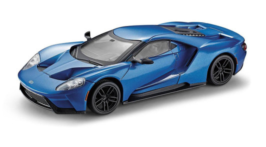  Doyusha 1/24 2017 Ford GT RC Model Car Blue 