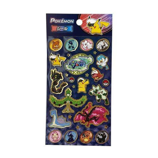 Pokemon Center Original Pokemon Center Stickers Six Heroes Series 