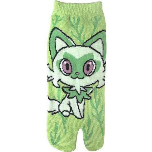 Pokemon Center Original Pokemon Center Tabi Socks Sprigatito Modern Large (25-27cm)