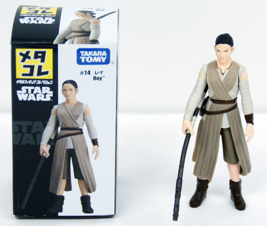 Takara Tomy Disney Star Wars Metakore Metal Figure #14 Rey 841852