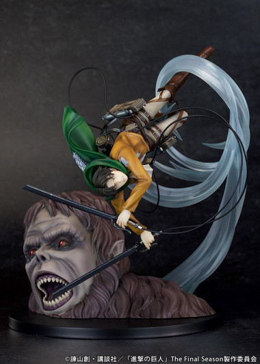  Proof Levi vs Beast Titan ver. Figure (Attack on Titan) 
