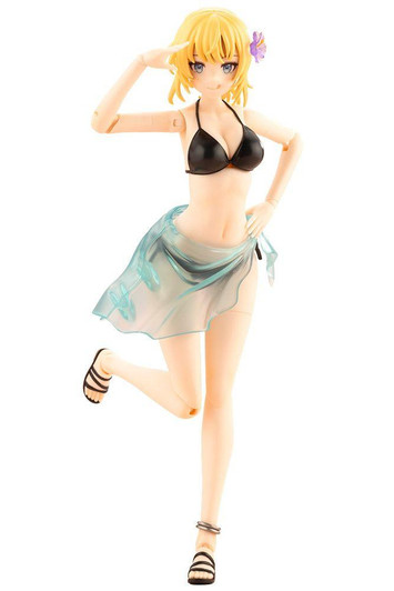  Kotobukiya Sousai Shoujou Teien 1/10 Ritsuka Saeki [Swim Style] Hair Arrange Ver. Plastic Model 
