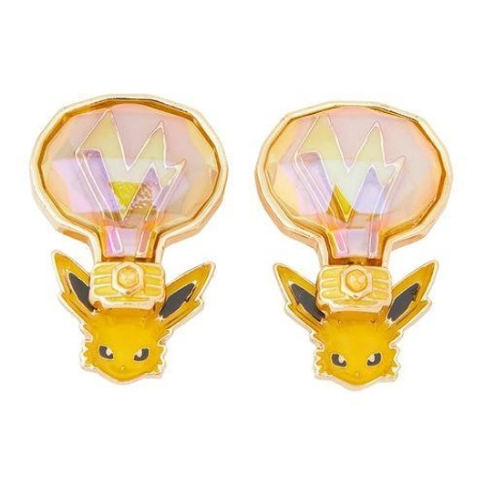 Pokemon Center Original Pokemon Accessory Earrings Electric Terastal Jolteon