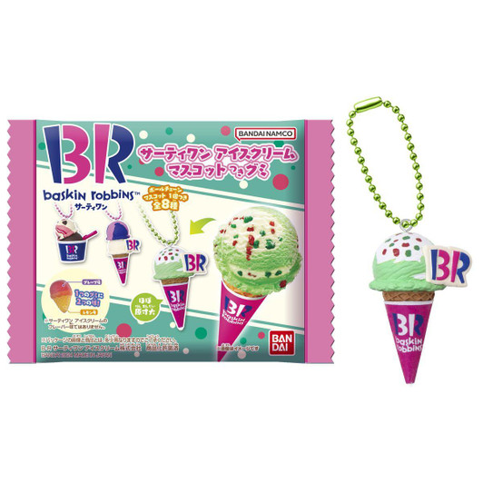  Bandai Candy [Baskin Robbins 31 Ice Cream] Mascot Gummy Collection 12pcs Box 