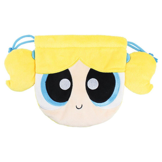  T's Factory Powerpuff Girls Plush Drawstring Pouch Bubbles 