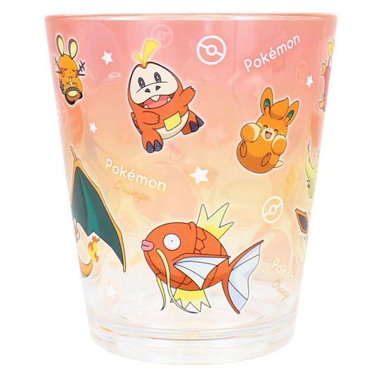 T's Factory Pokemon Dot Tumbler Gradation Red And Orange 