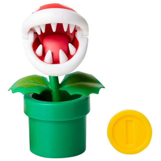  Ishikawa Toy Super Mario F Collection + 007 Piranha Plant Coin Included 