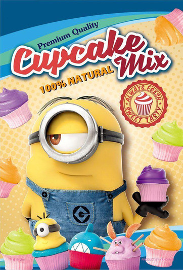 Yanoman 99-426 Jigsaw Puzzle Petit Light Minions Cupcake Mix (99 Small Pieces)