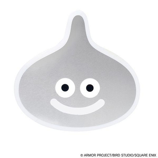  Square Enix Dragon Quest Metallic Diecut Sticker - Metal Slime 