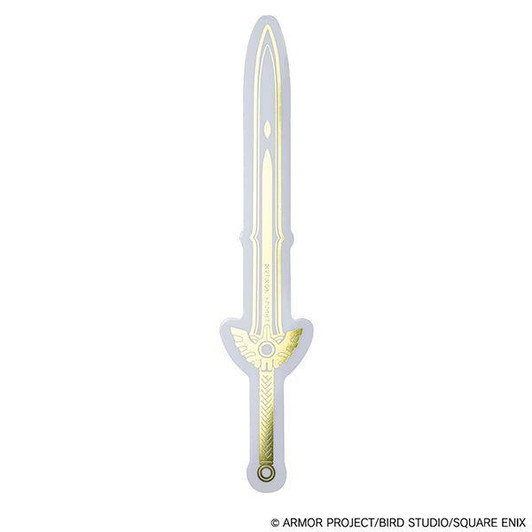  Square Enix Dragon Quest Metallic Diecut Sticker - Erdrick's Sword 
