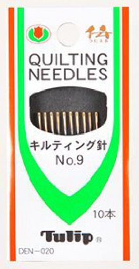 Tulip DEN-020 Quilting Needles No.9 (10 pcs / 0.53 x 27.0mm)
