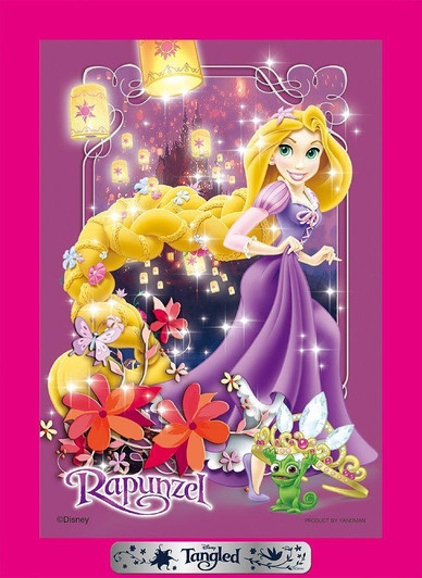  Yanoman 99-368 Jigsaw Puzzle The Magical-haired Princess (Tangled) (with panel set) (99 Pieces) 